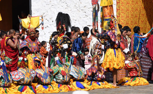 Paro Tshechu-festival – een viering van de Bhutaanse cultuur