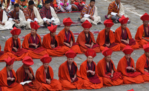 7-daags Thimphu Tshechu-festival: een culturele viering