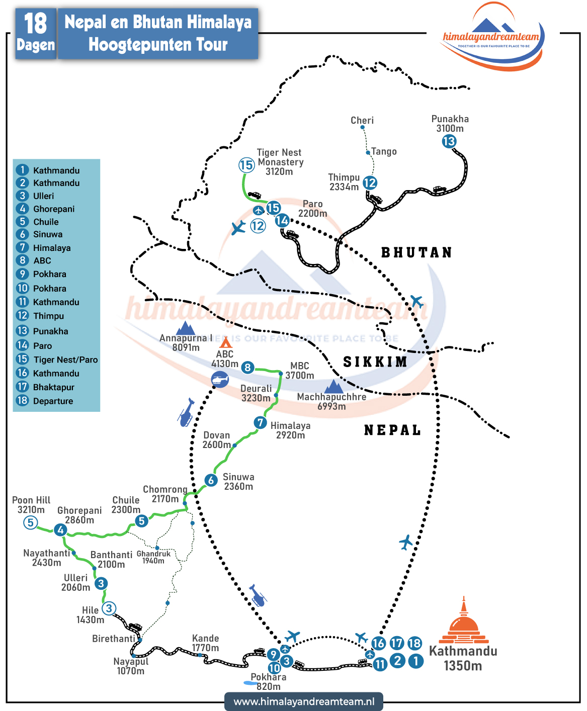 route map