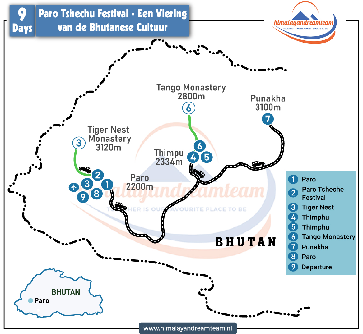 route map