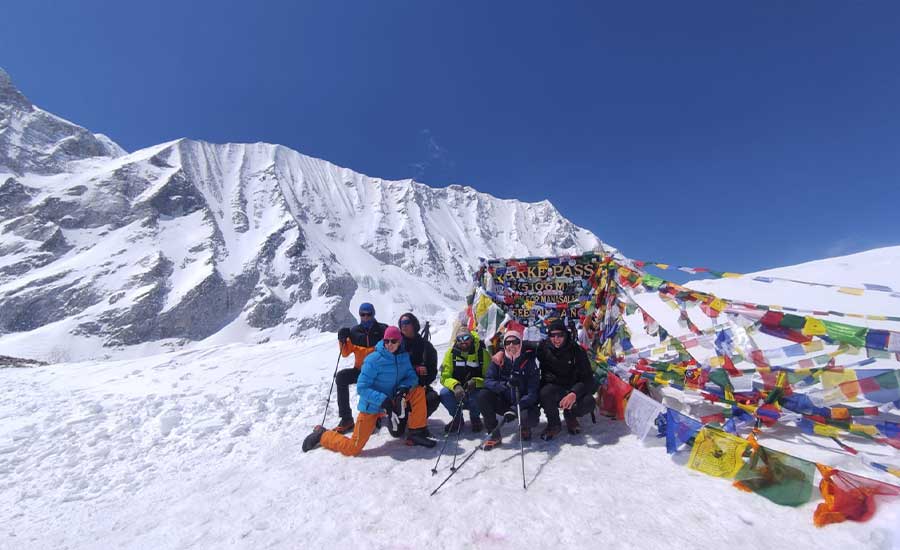 Larkya La-pas Manaslu-trek