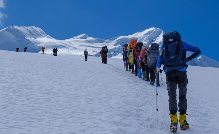 Piekklimmen in Nepal