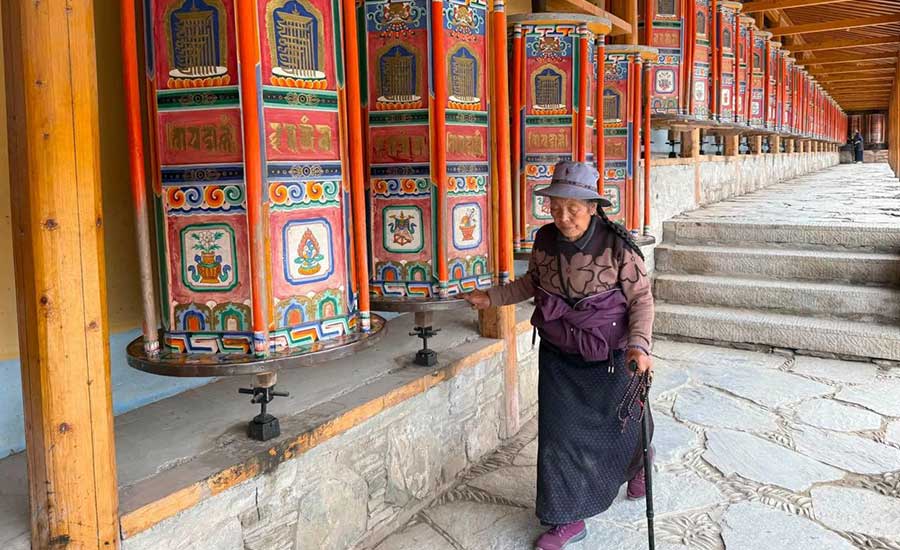 Tibet Ganden naar Samye Trek & Culturele Rondreis door Lhasa